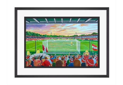 Moor Lane Stadium Fine Art Print - Salford City FC
